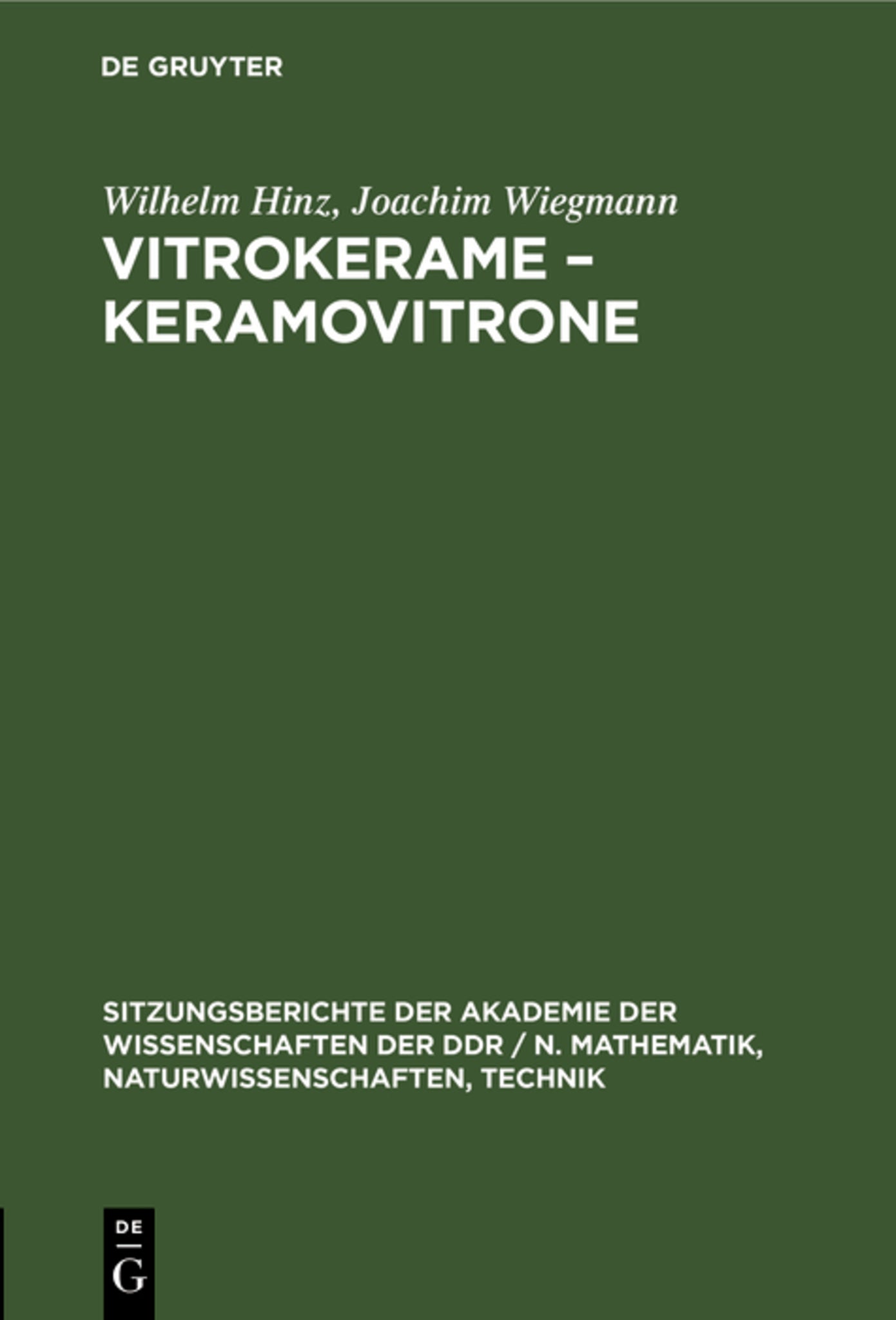 Vitrokerame – Keramovitrone